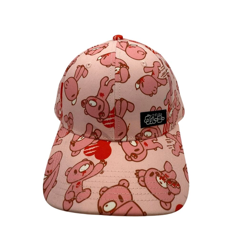 Pink Gloomy The Naughty Grizzly Bear Snapback Hat New With Tags
